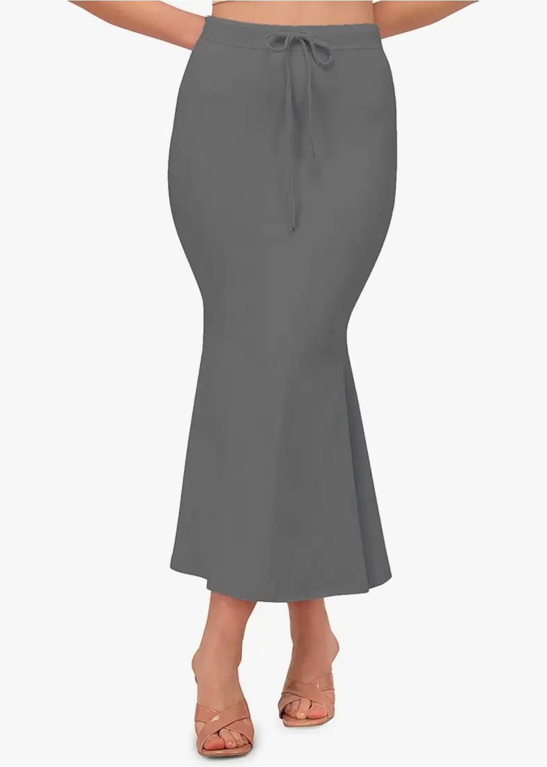 Dark Grey Women's Saree Shapewear Petticoat in Germany