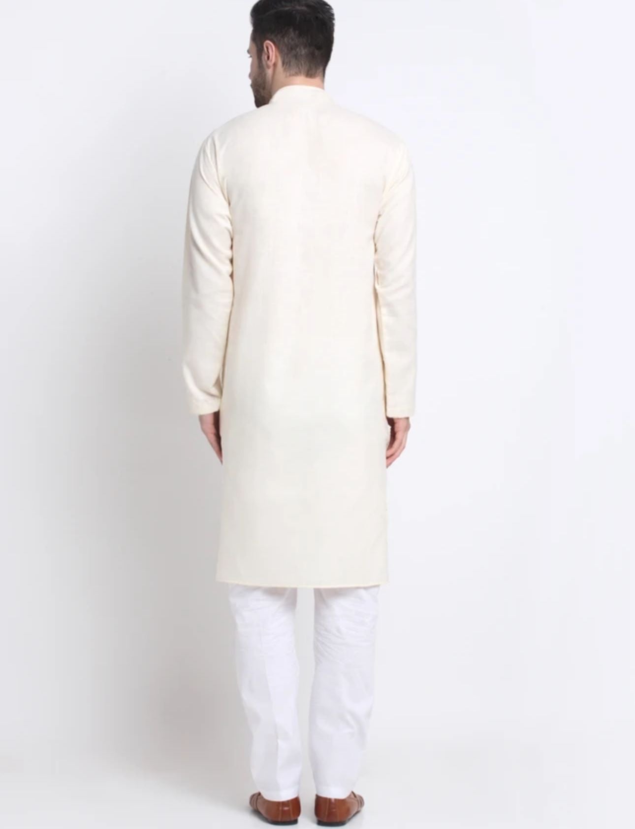 Men Cotton Blend Kurta Pyjama Set in Germany
