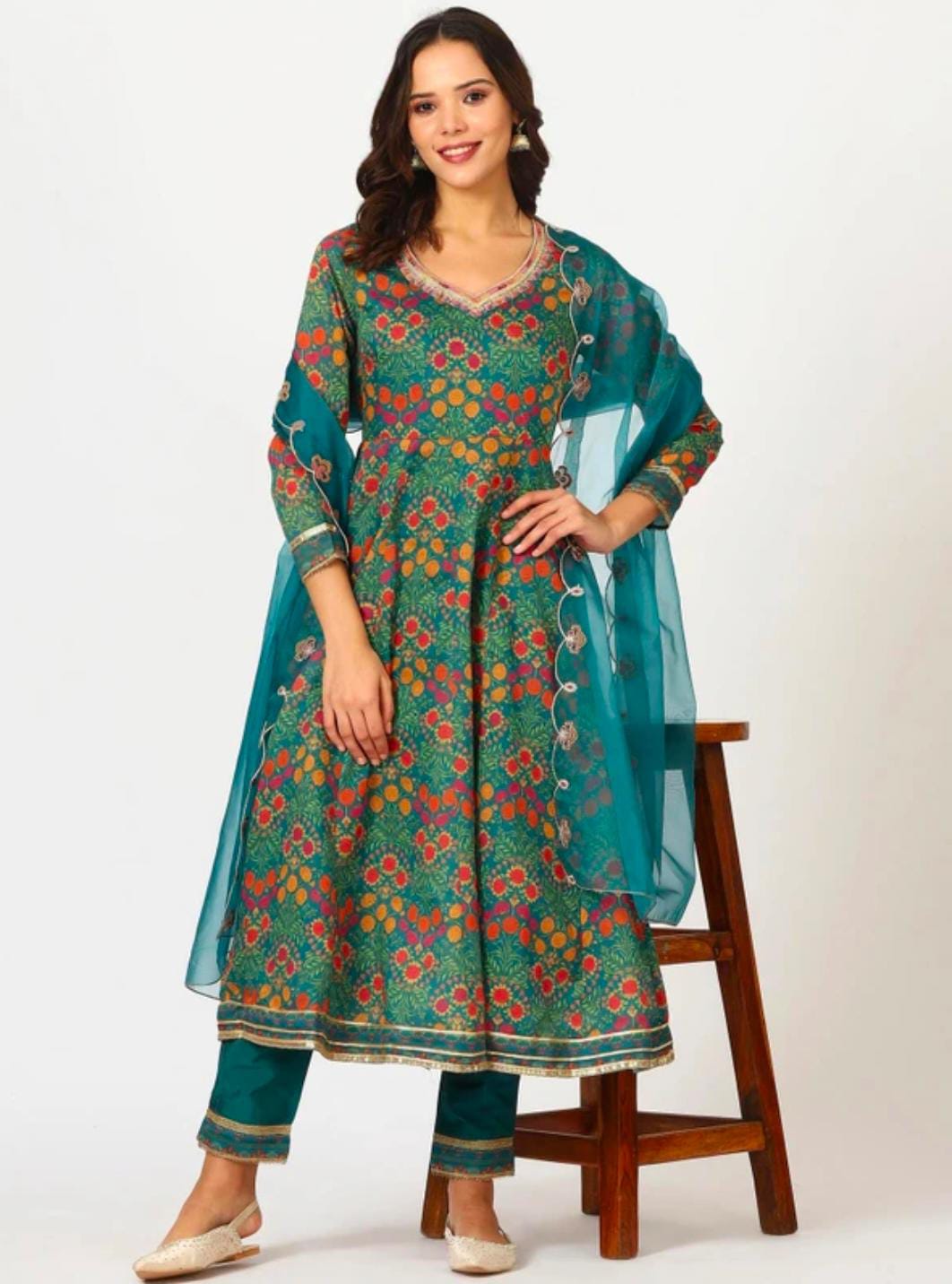 Women Polyester Ethnic Top Set in Germany