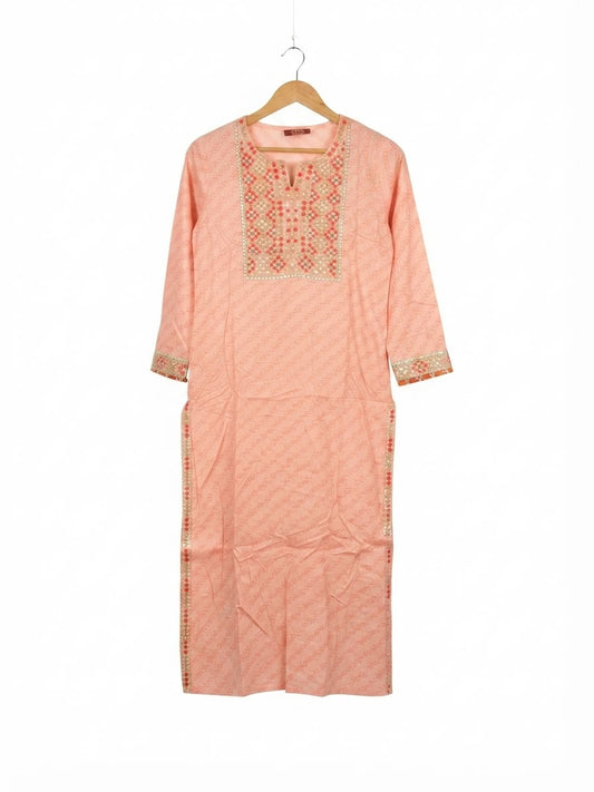 Ethnic Motifs Embroidered Straight Kurta Set with Pants & Dupatta embroidery and fabric detail - Neha Couture Indian Fashion