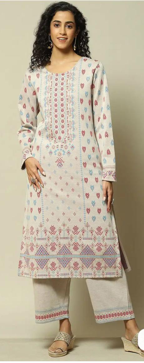 Ethnic Motifs Embroidered Regular Straight Kurta With Palazzos in Germany