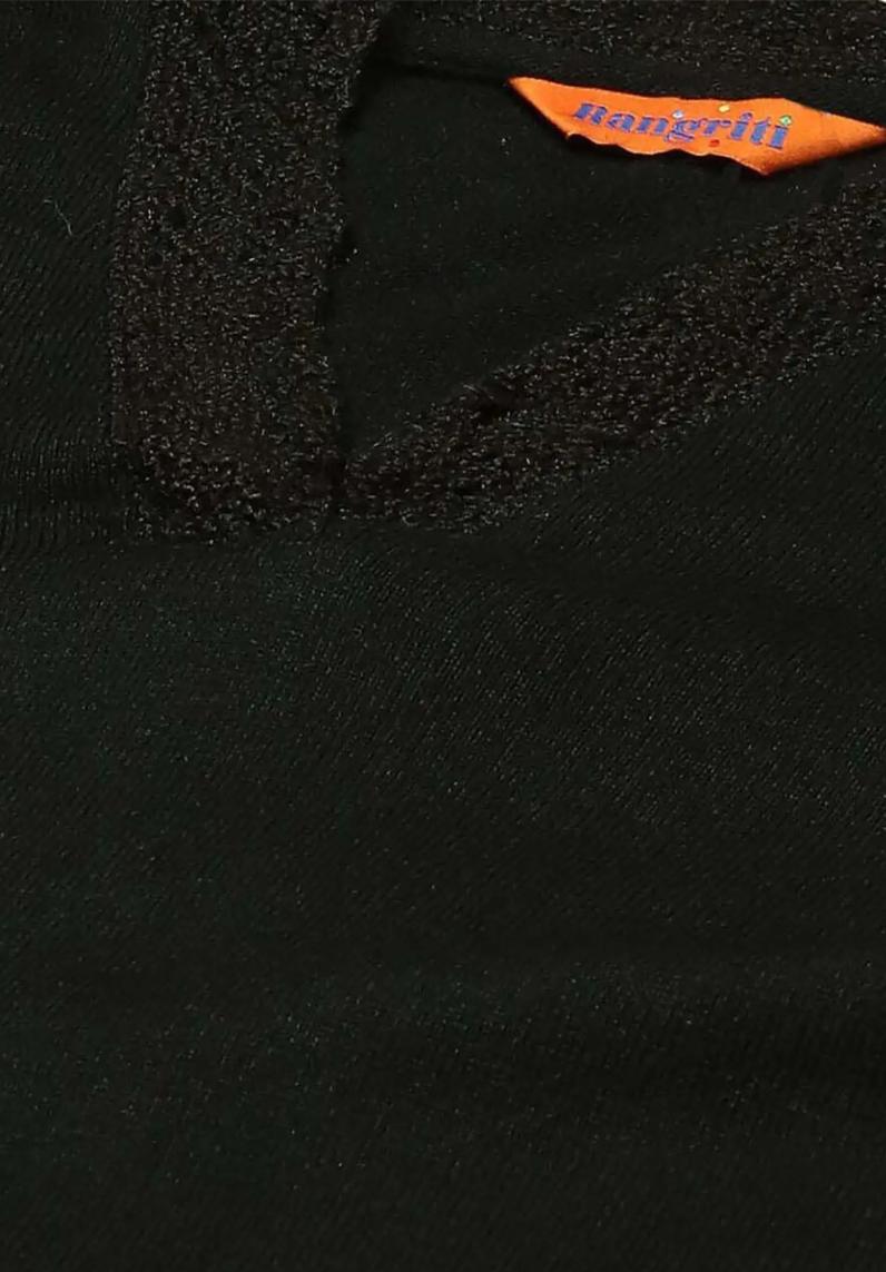 Black Straight Fit Kurta in Berlin