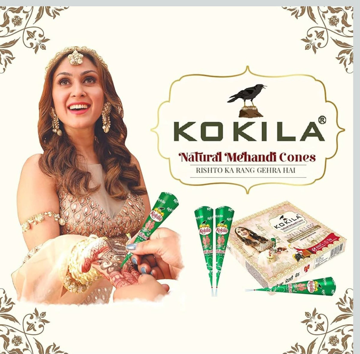 Kokila Natural Mehandi for Hands & Feet in Germany