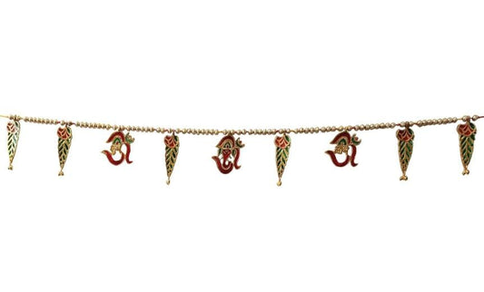 Traditional Metal Door Toran (Bandarwal) - Neha Couture Berlin