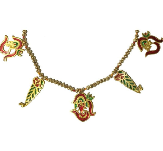 Traditional Metal Door Toran (Bandarwal) - Neha Couture Indian Fashion
