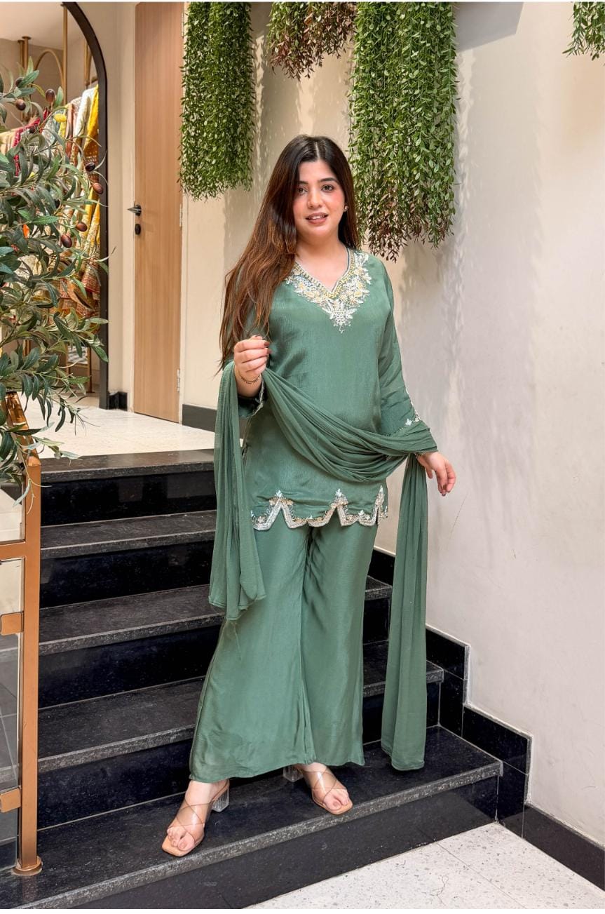Embroidered Suit Set in Germany