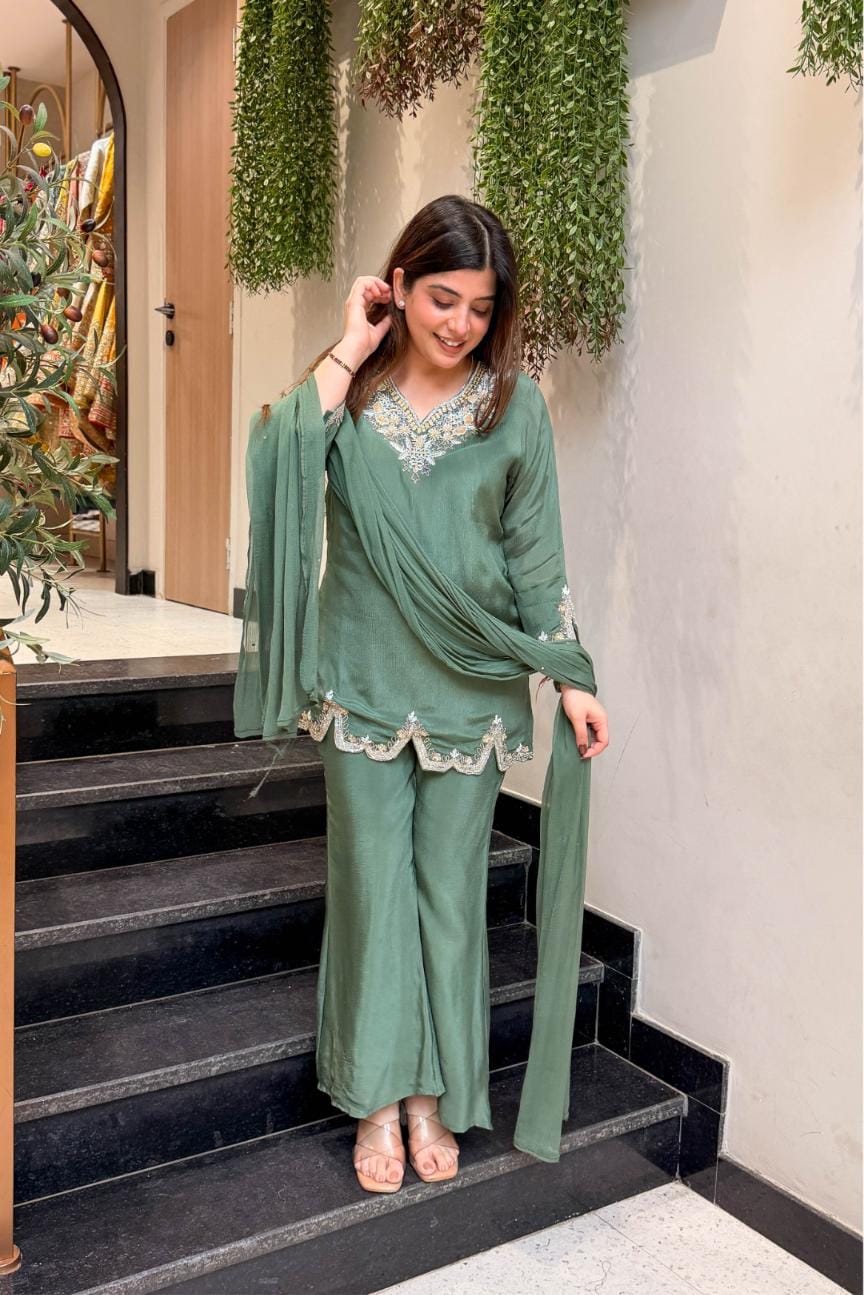 Embroidered Suit Set in Germany