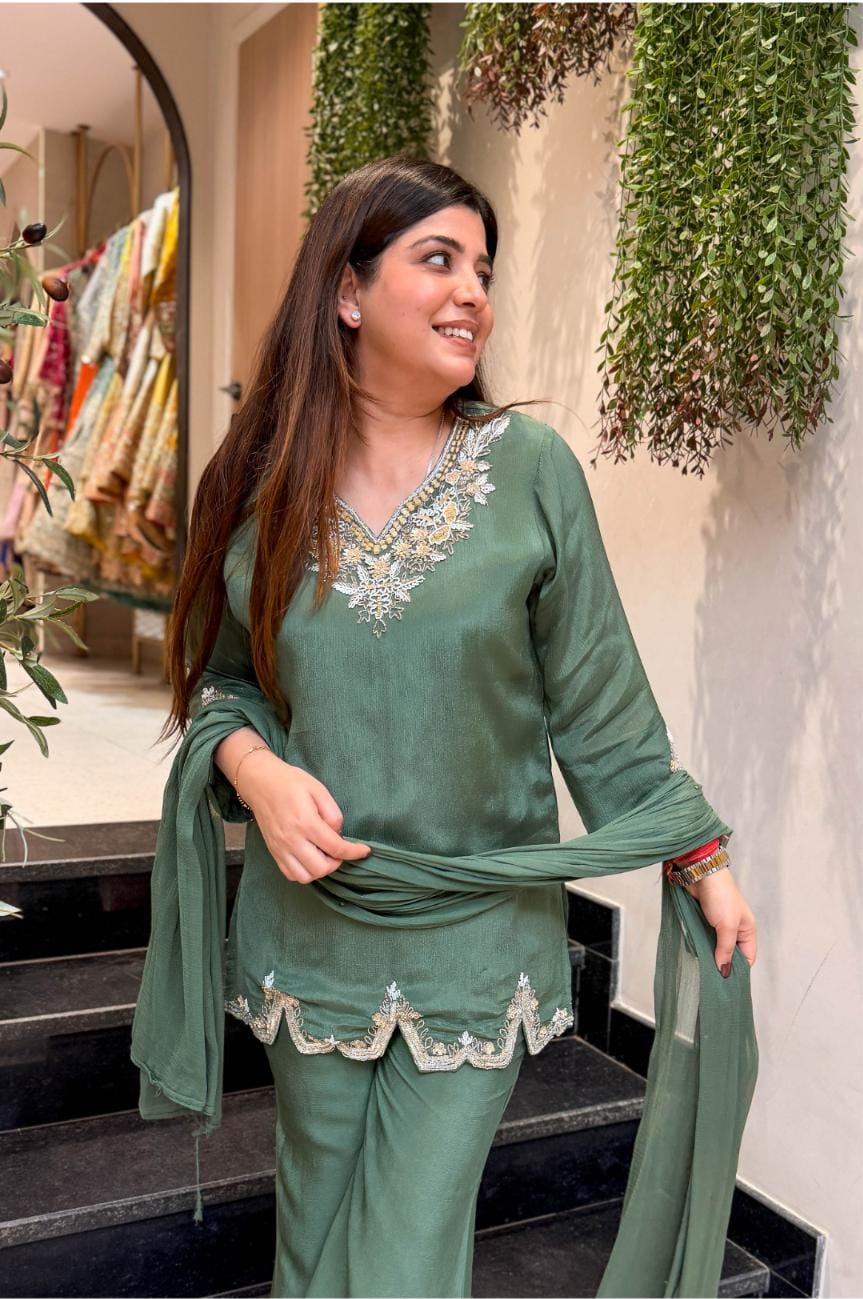 Embroidered Suit Set in Germany