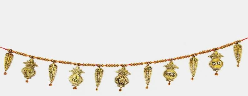 Handmade Premium Antique Metal Bandarwal Toran for Door & Wall in Germany