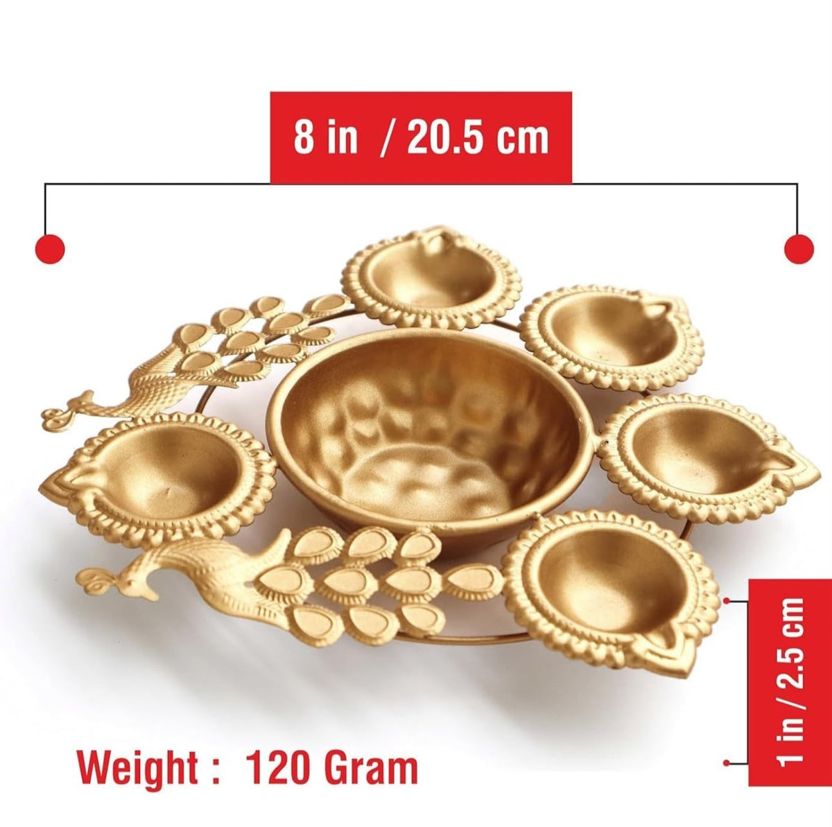 Diya Shape Urli Decorative Bowl for Home Decor Flowers and Tea Light Candles Stand Holder in Germany