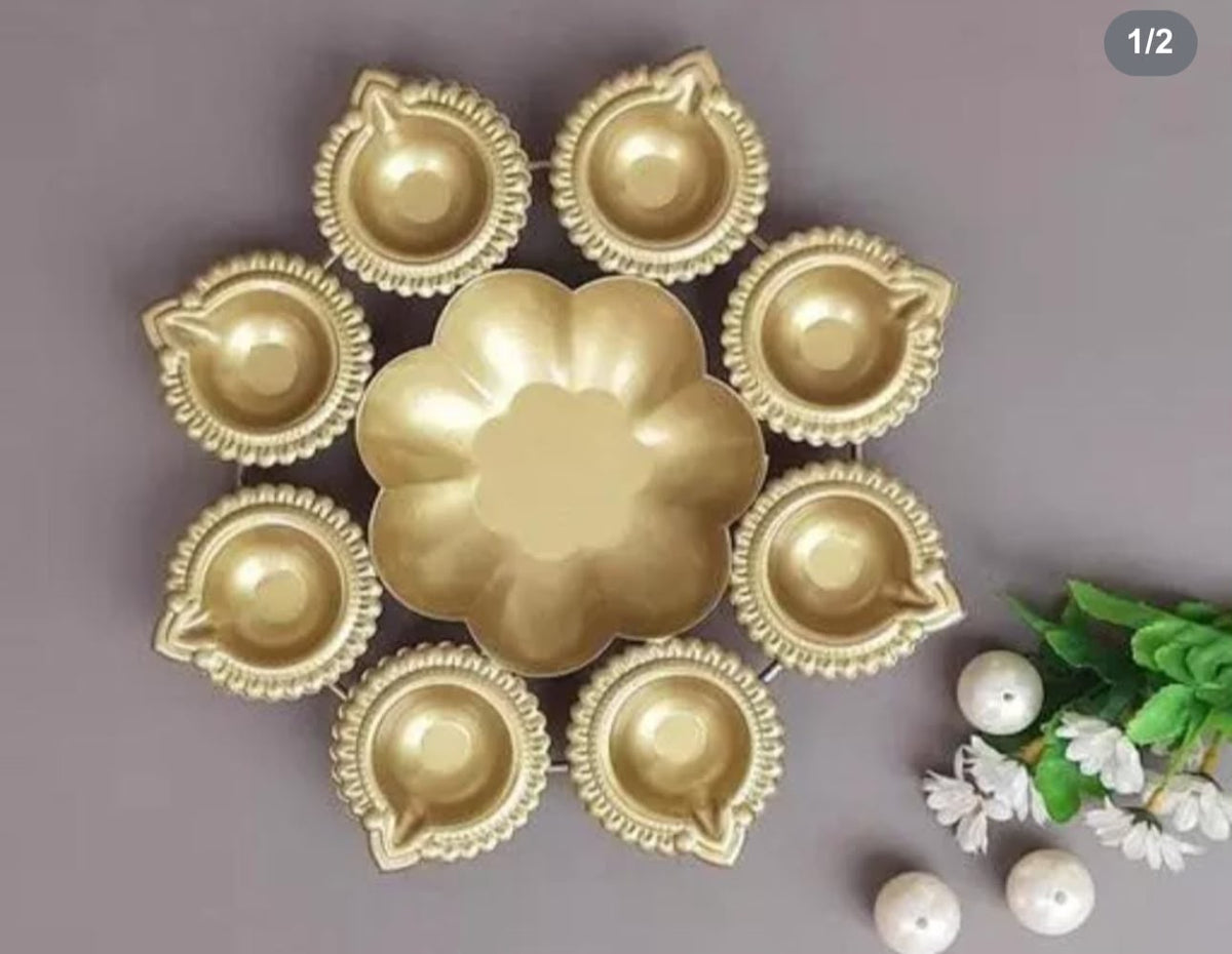 Handcrafted Iron Urli for Flower Home Decorative in Germany