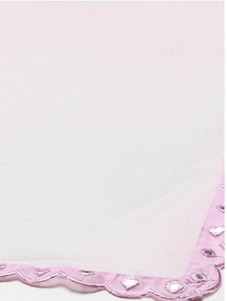 Girls Pink Embroidered Kurta, Churidar, Dupatta with Jacket in Germany - Neha Couture Berlin