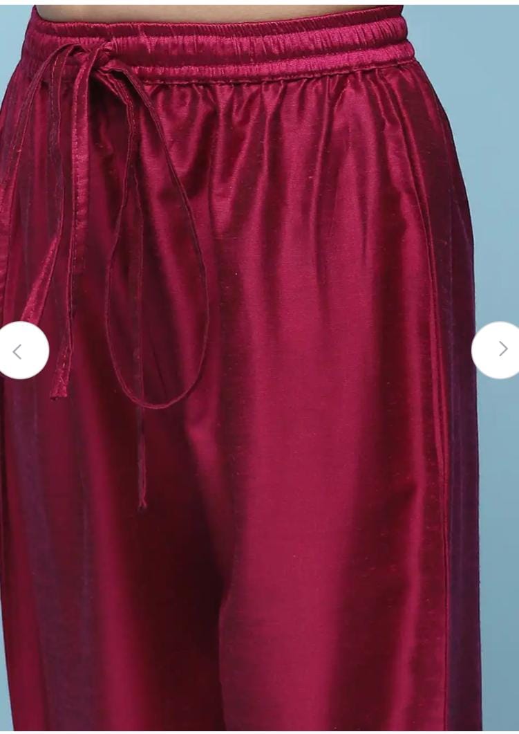 Girls Ethnic Motifs Printed V-Neck A-line Kurta & Trouser With Dupatta in Germany - Neha Couture Berlin