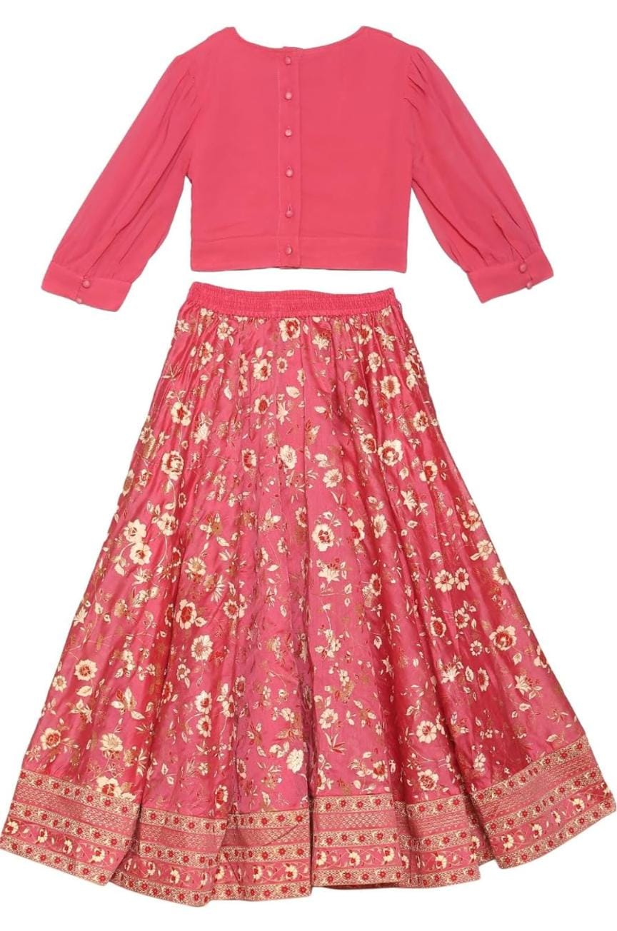 Polyester Printed Flared Formal Top With Skirt in Germany - Neha Couture Berlin