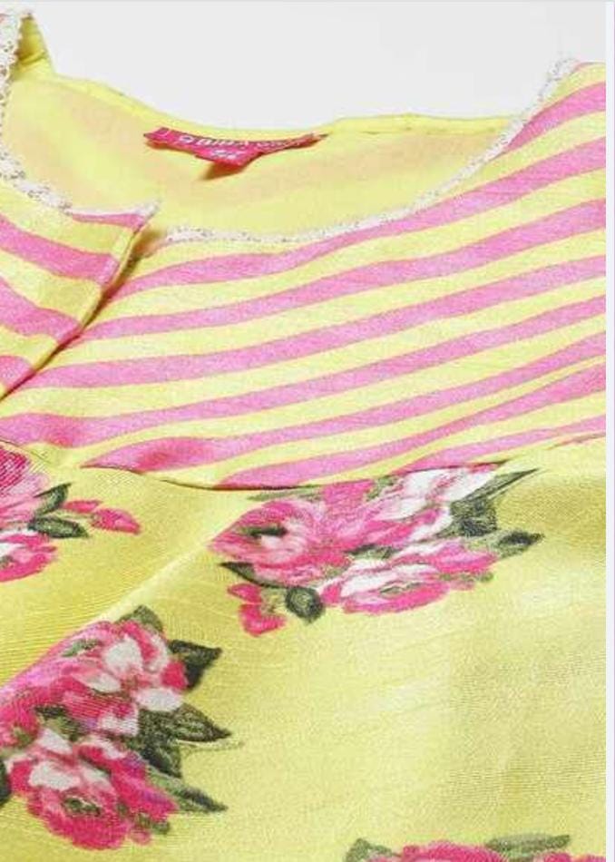 Floral Print Kurta Suit Set in Germany - Neha Couture Berlin