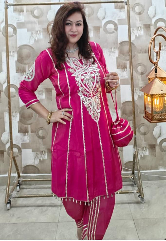 Tulip/Dhoti Style Pants Suit