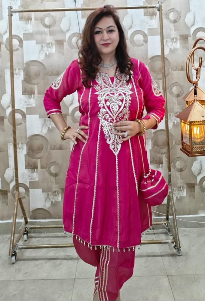 Tulip/Dhoti Style Pants Suit