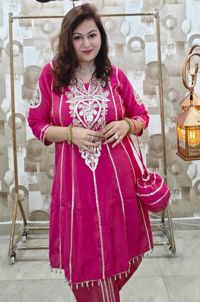 Tulip/Dhoti Style Pants Suit
