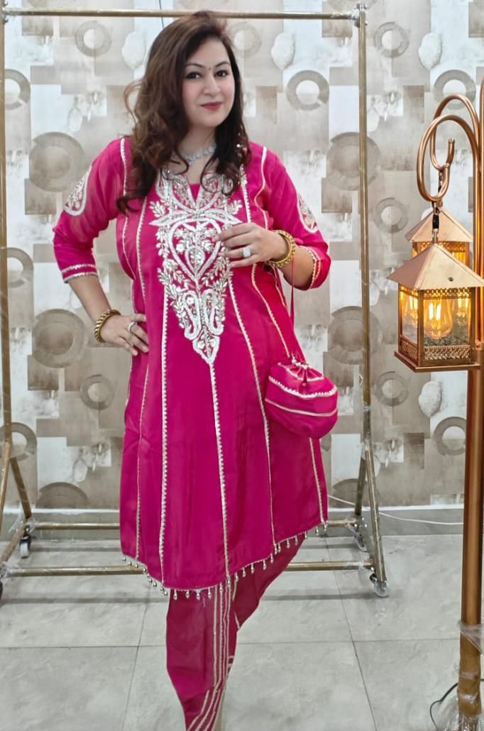 Tulip/Dhoti Style Pants Suit