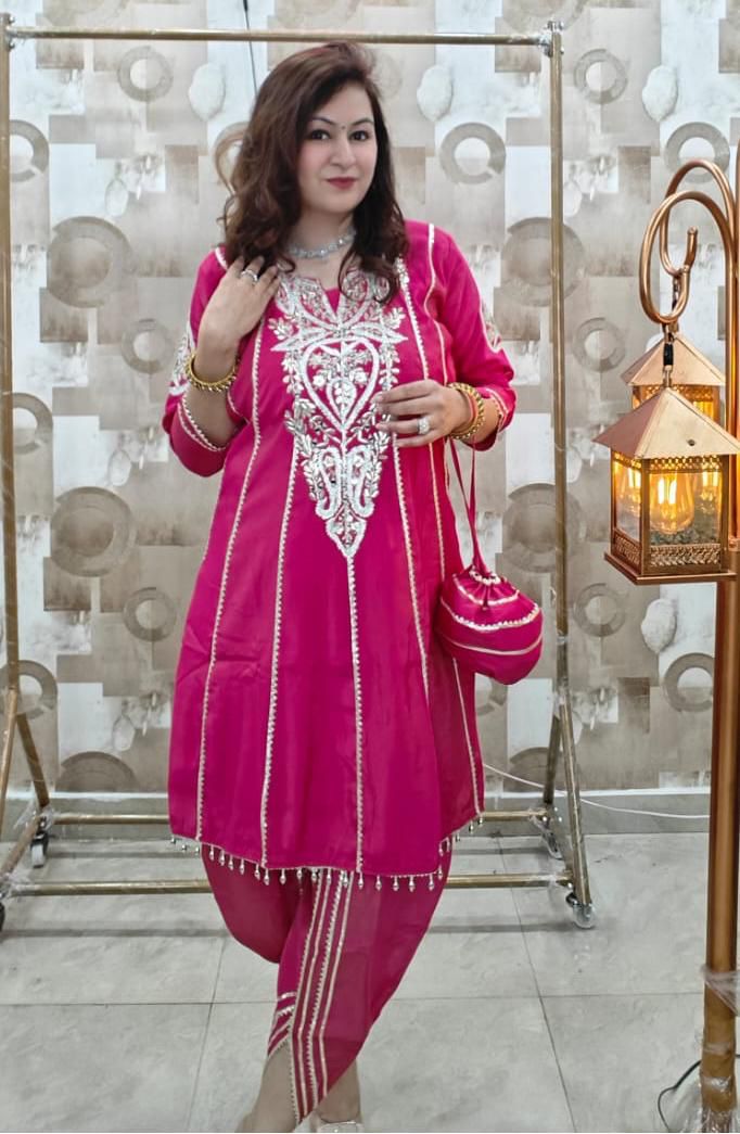 Tulip/Dhoti Style Pants Suit