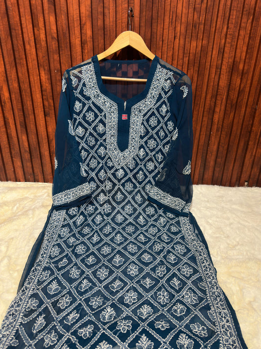 Unique Georgette Ethnic Kurti in Germany