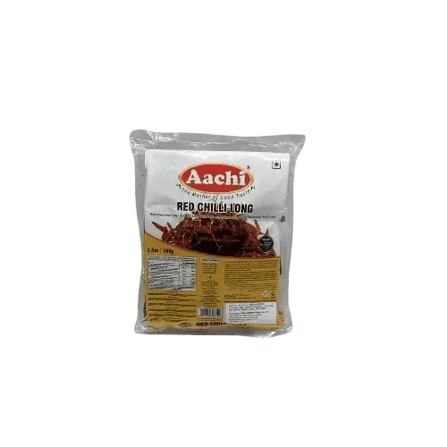 Aachi Whole Dry Red Chilli with stem 250g