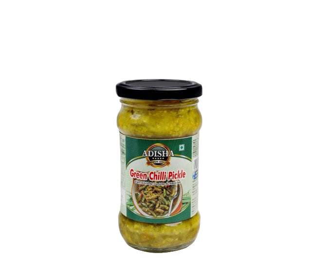 Adisha Green Chilli Pickle 300g