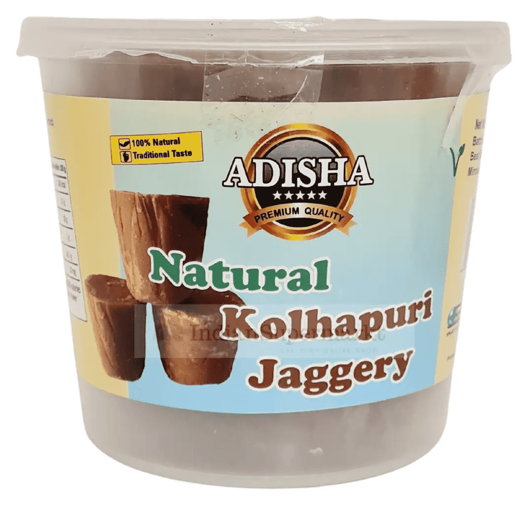 Adisha Natural Kolhapuri Jaggery 500g (brown)