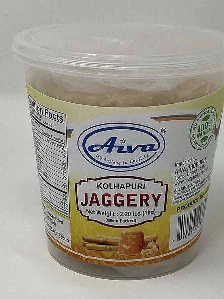 AIVA Kolhapuri Jaggery Brown 1Kg