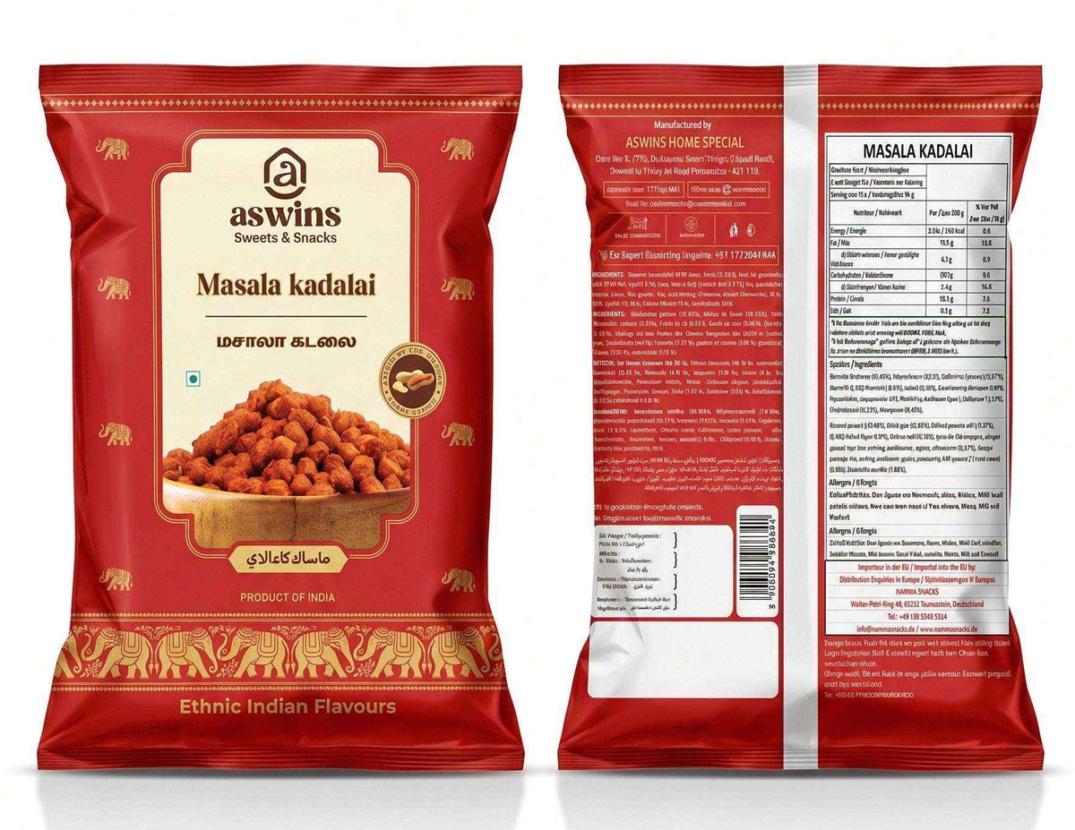 Aswins Masala Kadalai 150g