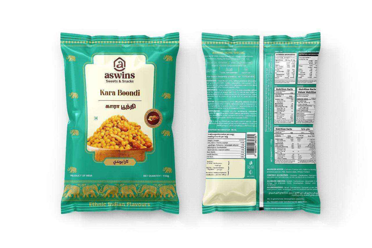 Aswins Kara Boondhi 150g