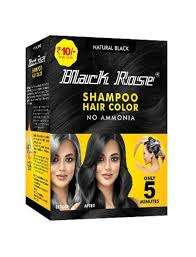 Black Rose Hair Colour Shampoo 15g