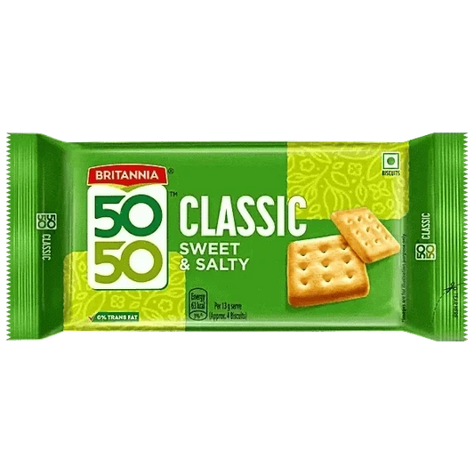 Britannia 50-50 sweet & salty biscuits 62g