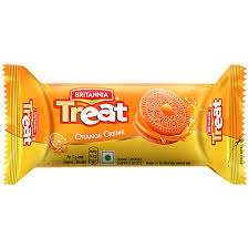 Britannia Orange Cream Treat 100g