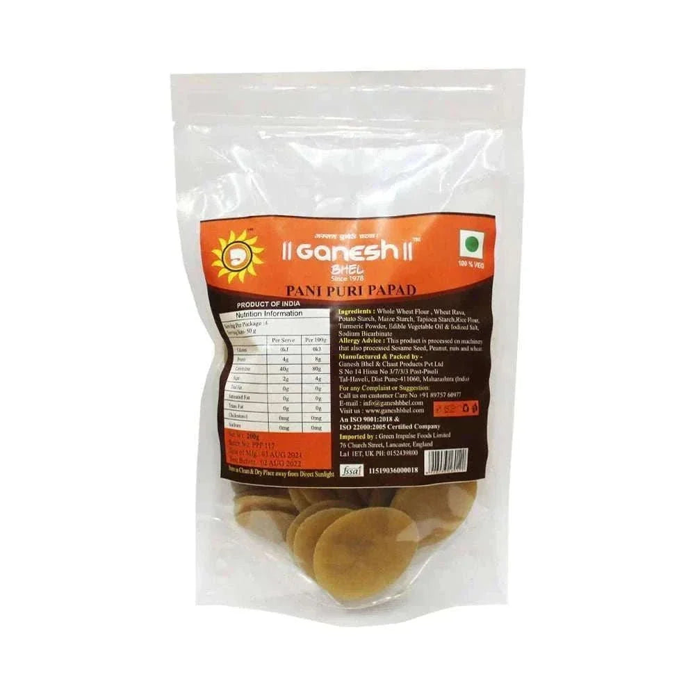 Ganesh Bhel PaniPuri Papad 200g