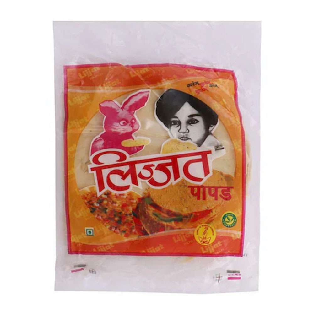 Lijjat Garlic Papad 200g