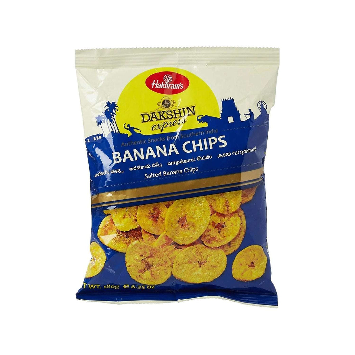 Haldiram’s Dakshin Express Banana Chips salted 180g