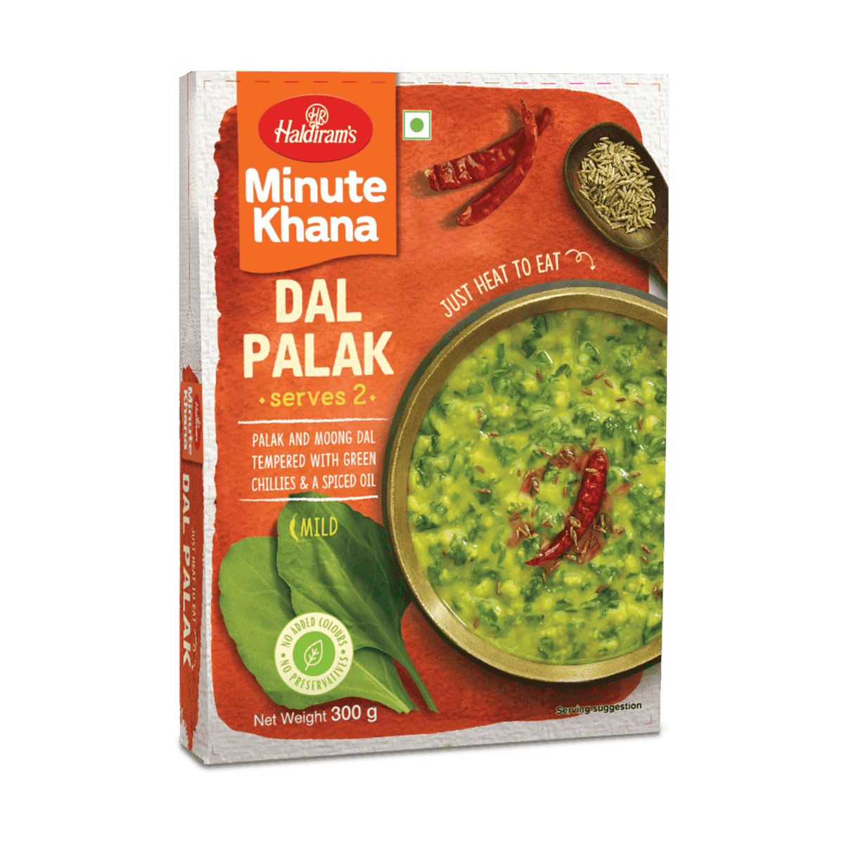 Haldiram's Minute Khana Dal Palak 300g