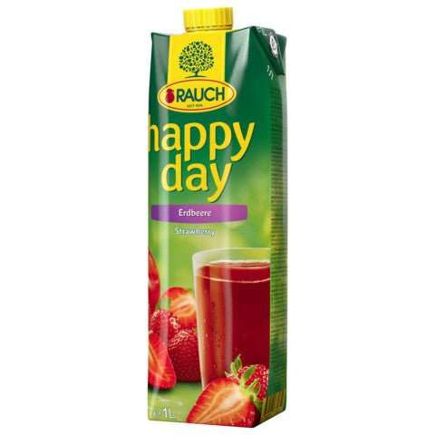Happy day Erdbeeren 1L
