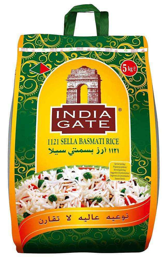 India Gate Golden Sella Basmati Rice 1Kg
