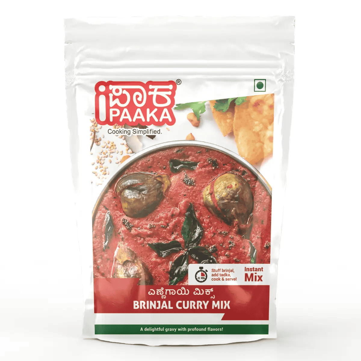 iPaaka Brinjal Curry Mix 100g