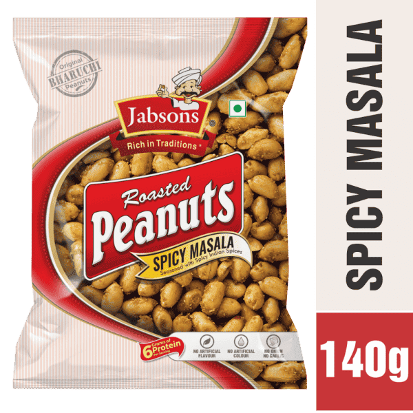 Jabsons Roasted peanut spicy masala 140g