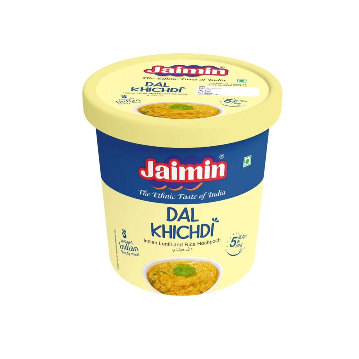 Jaimin Dal khichdi ( serve 2) instant ready meal 70g