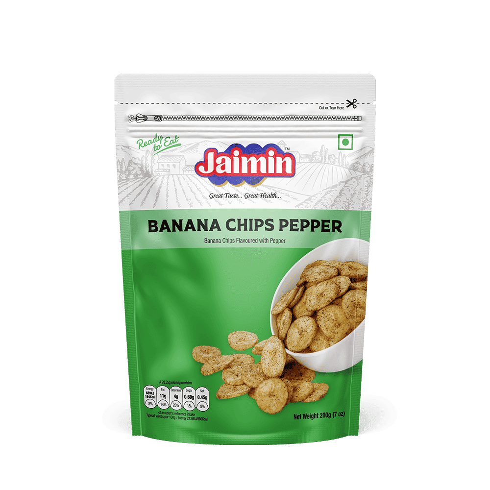 Jaimin Pepper Banana Chips 175g
