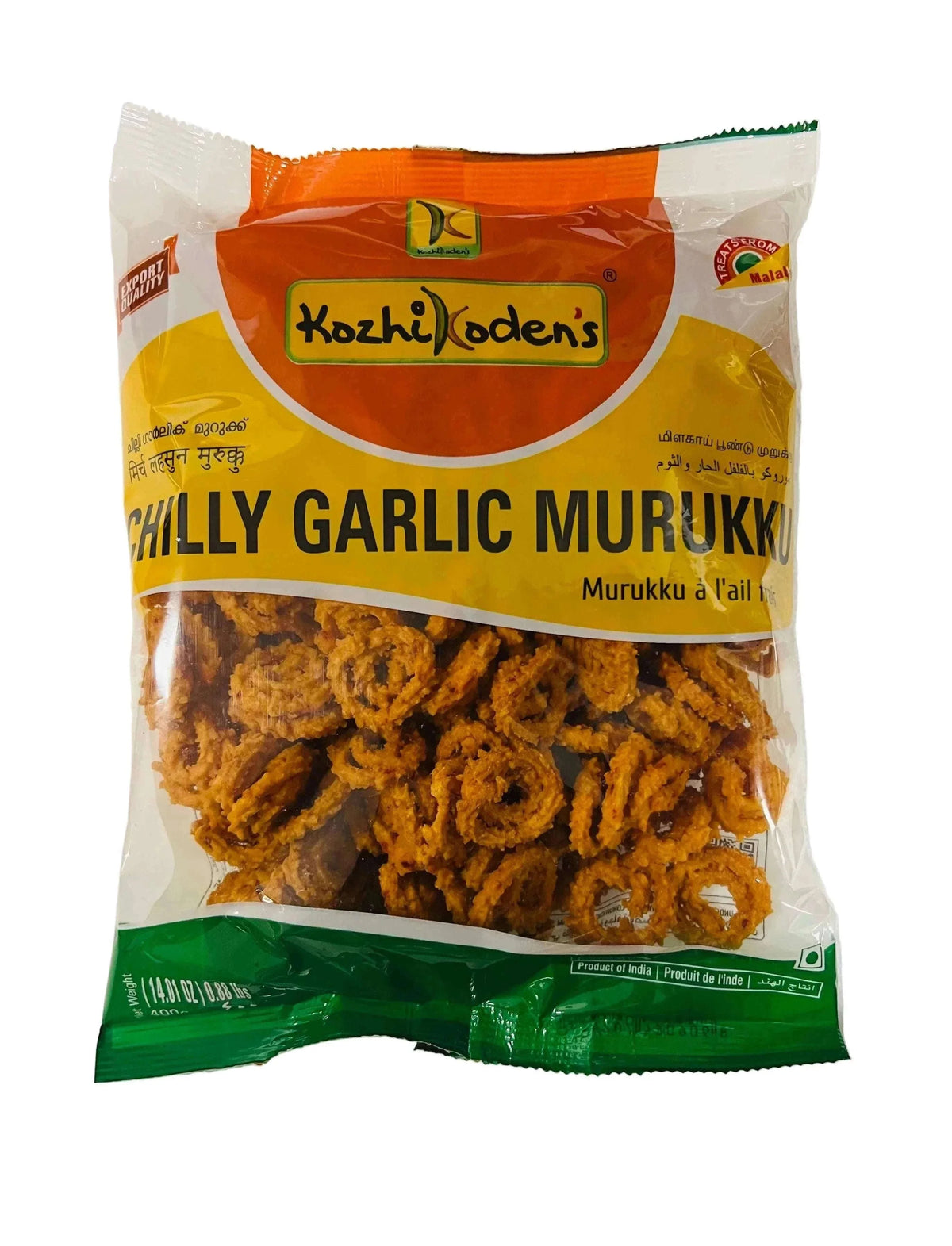 Kozhikodens Chilli Garlic Murukku 400g