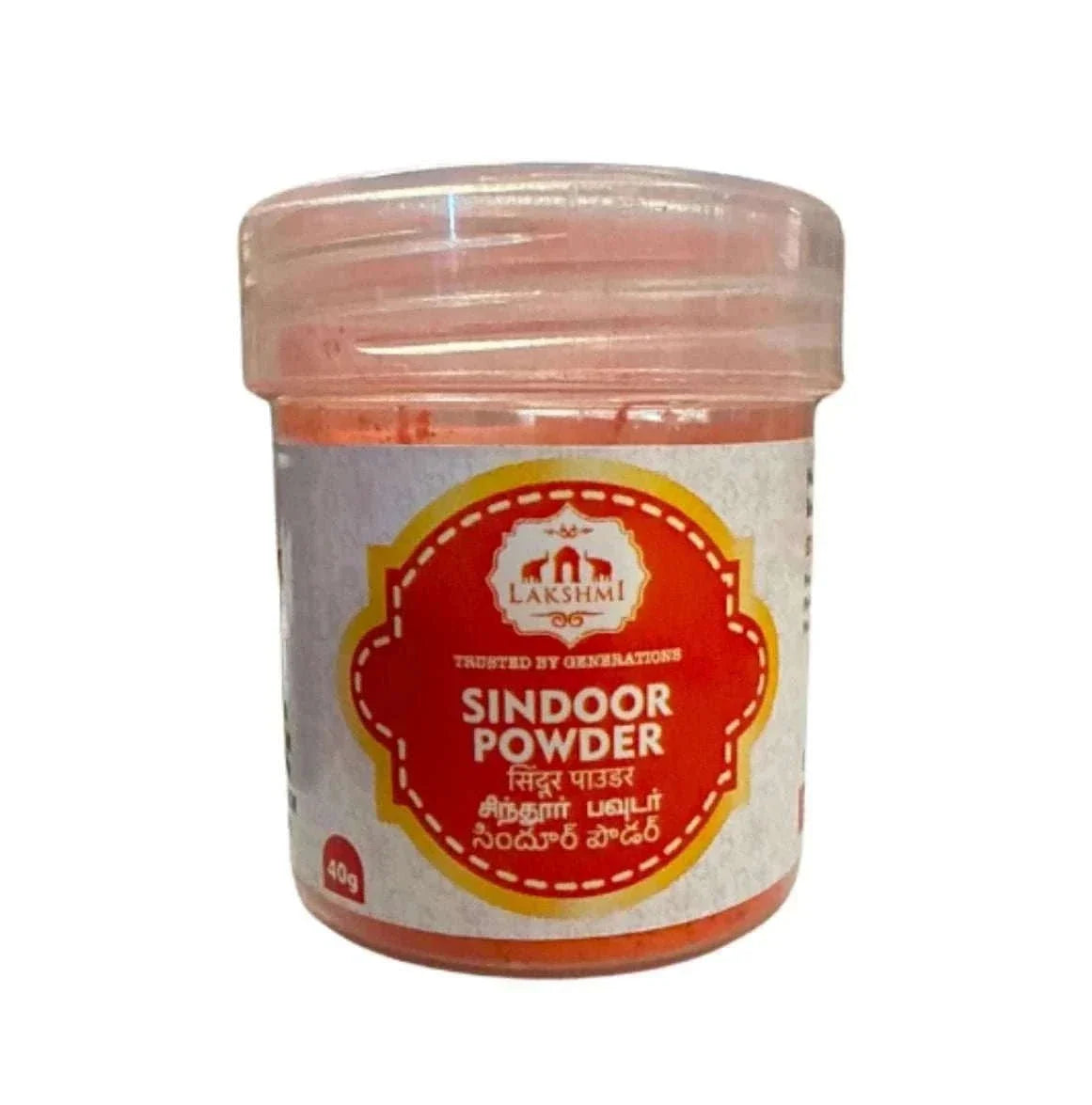 Lakshmi Sindoor powder Dark Red 40g