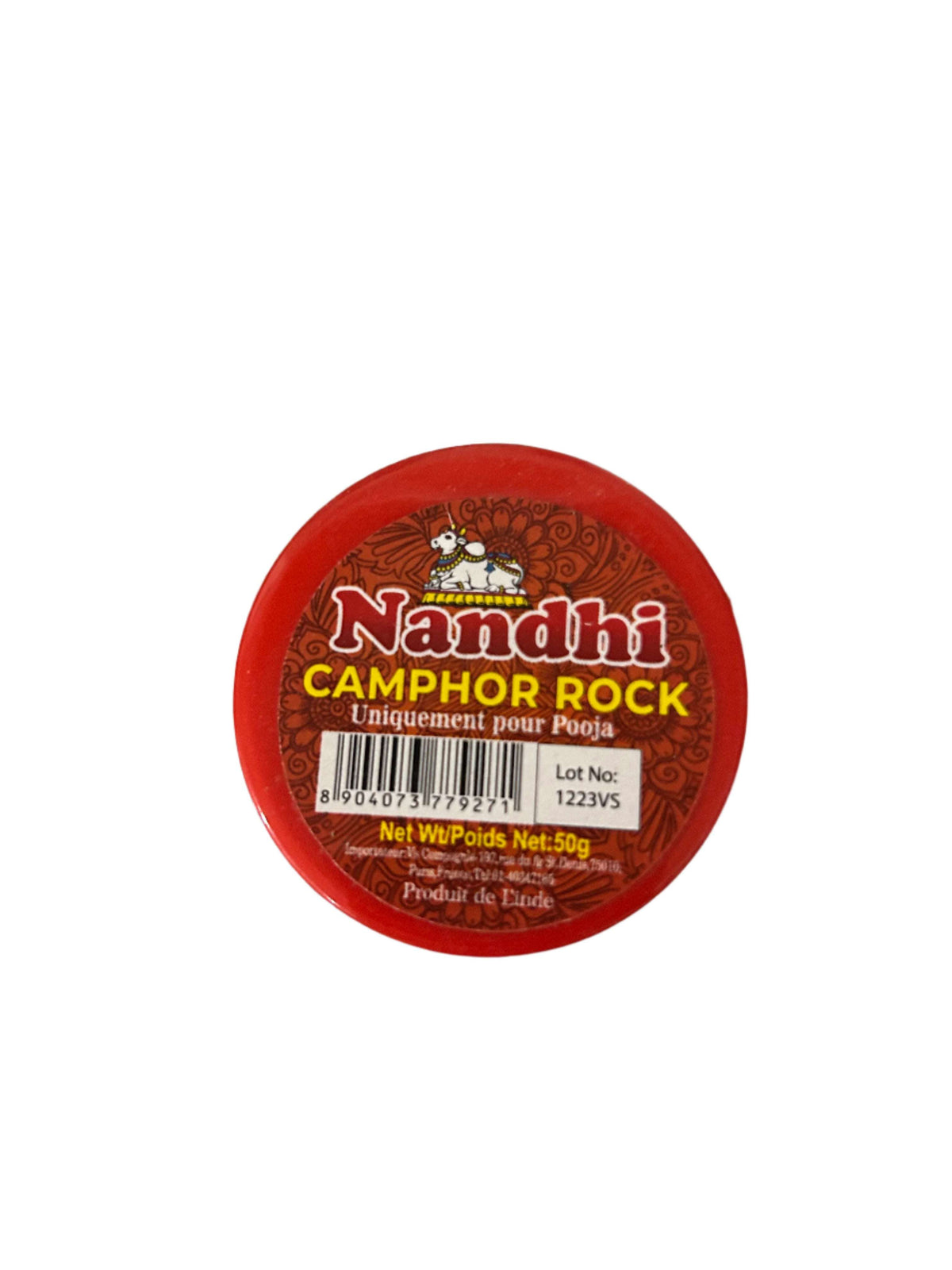 Nandhi Camphor Rock karpooram 50g