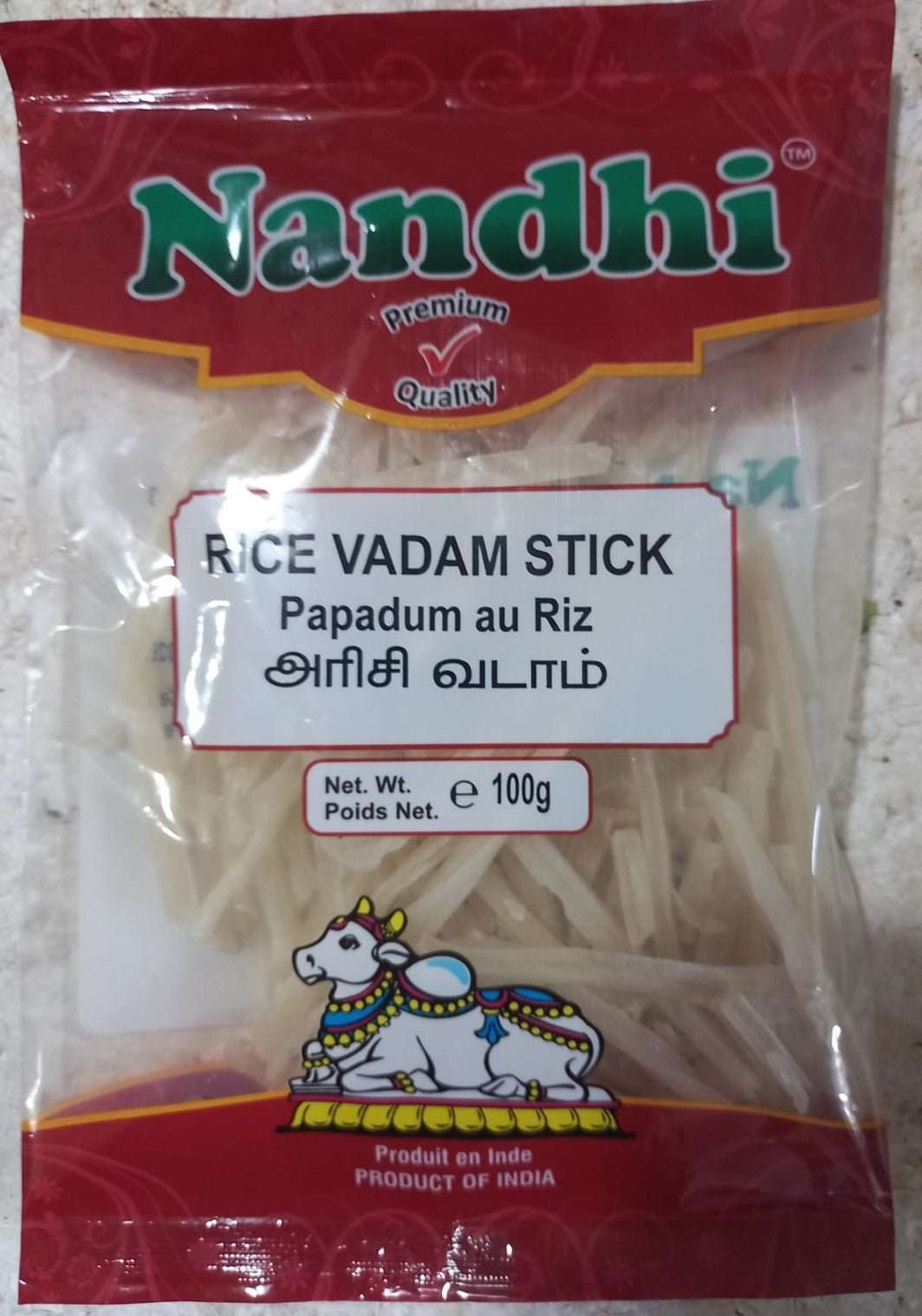 Nandhi Rice Stick Vadakam 100g