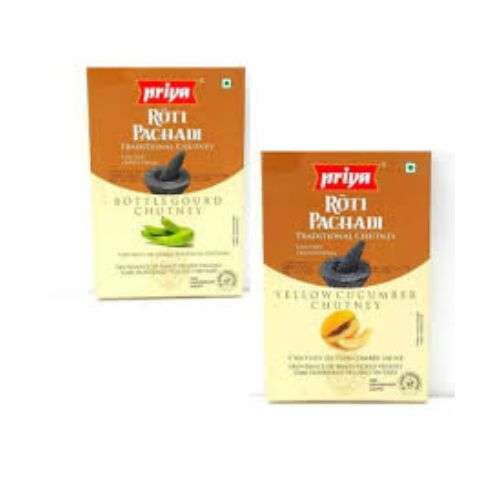 Priya Cucumber Chutney 100g & Priya Bottle gourd (lauki) Chutney 100g