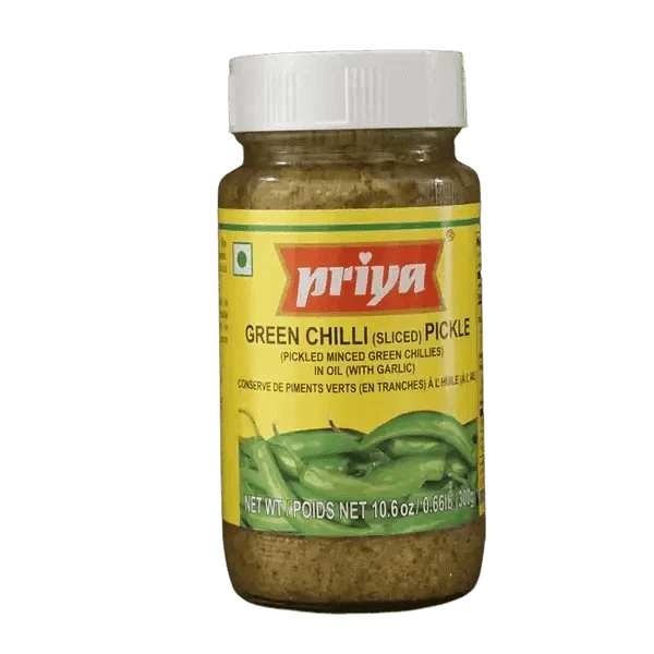Priya Green Chilli Pickle 300g